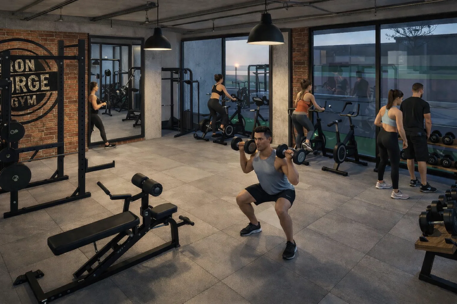 Gimnasio del proyecto