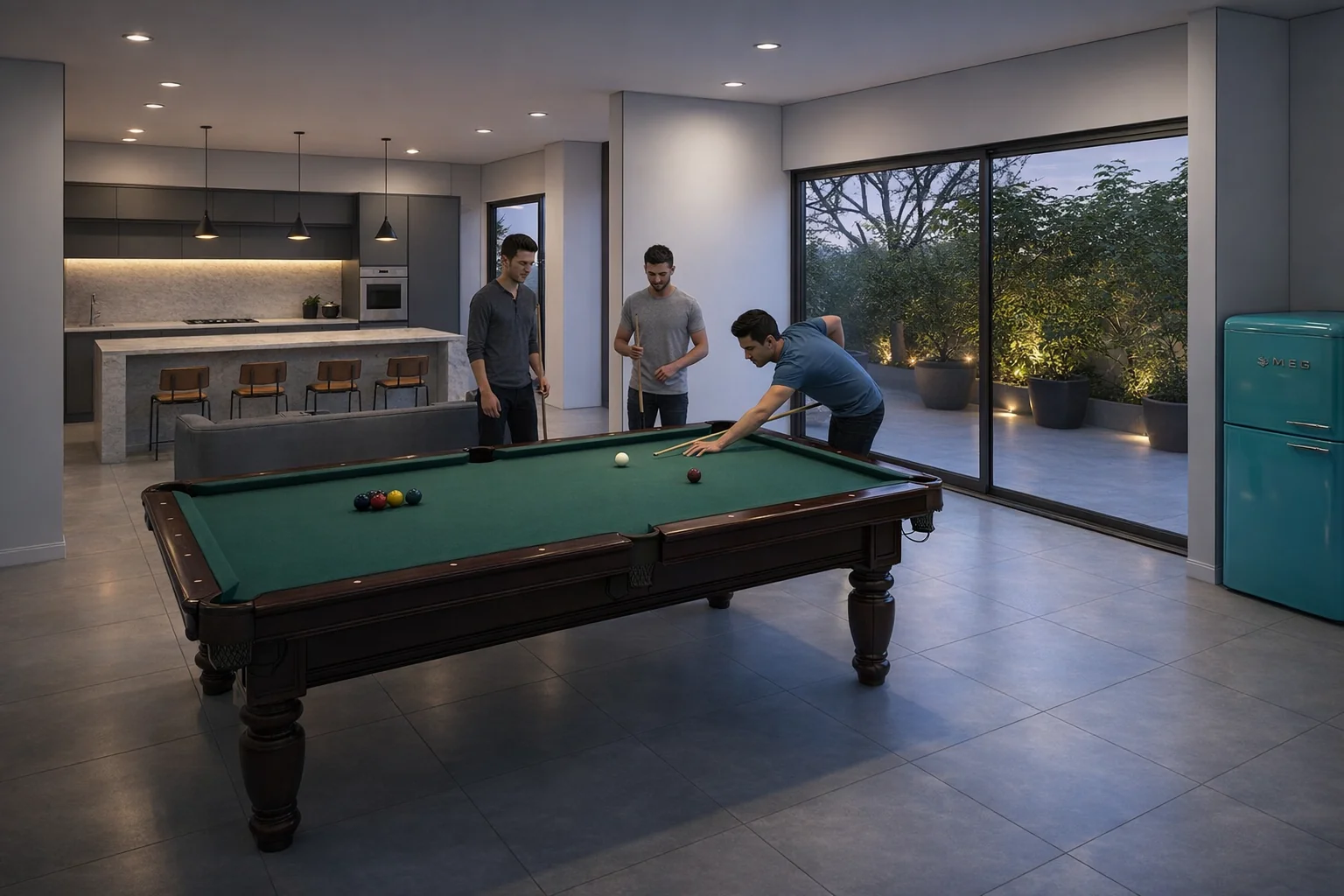Sala de juegos del proyecto