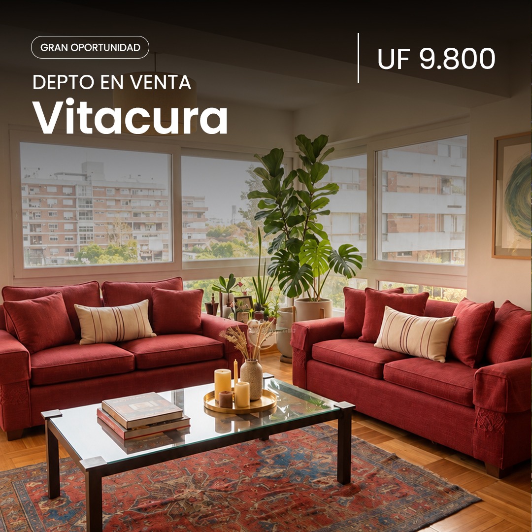 Departamento en venta en Vitacura